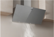 Elevate Your Kitchen with a Sleek Silver Angled Cooker Hood: Space-Saving & Stylish